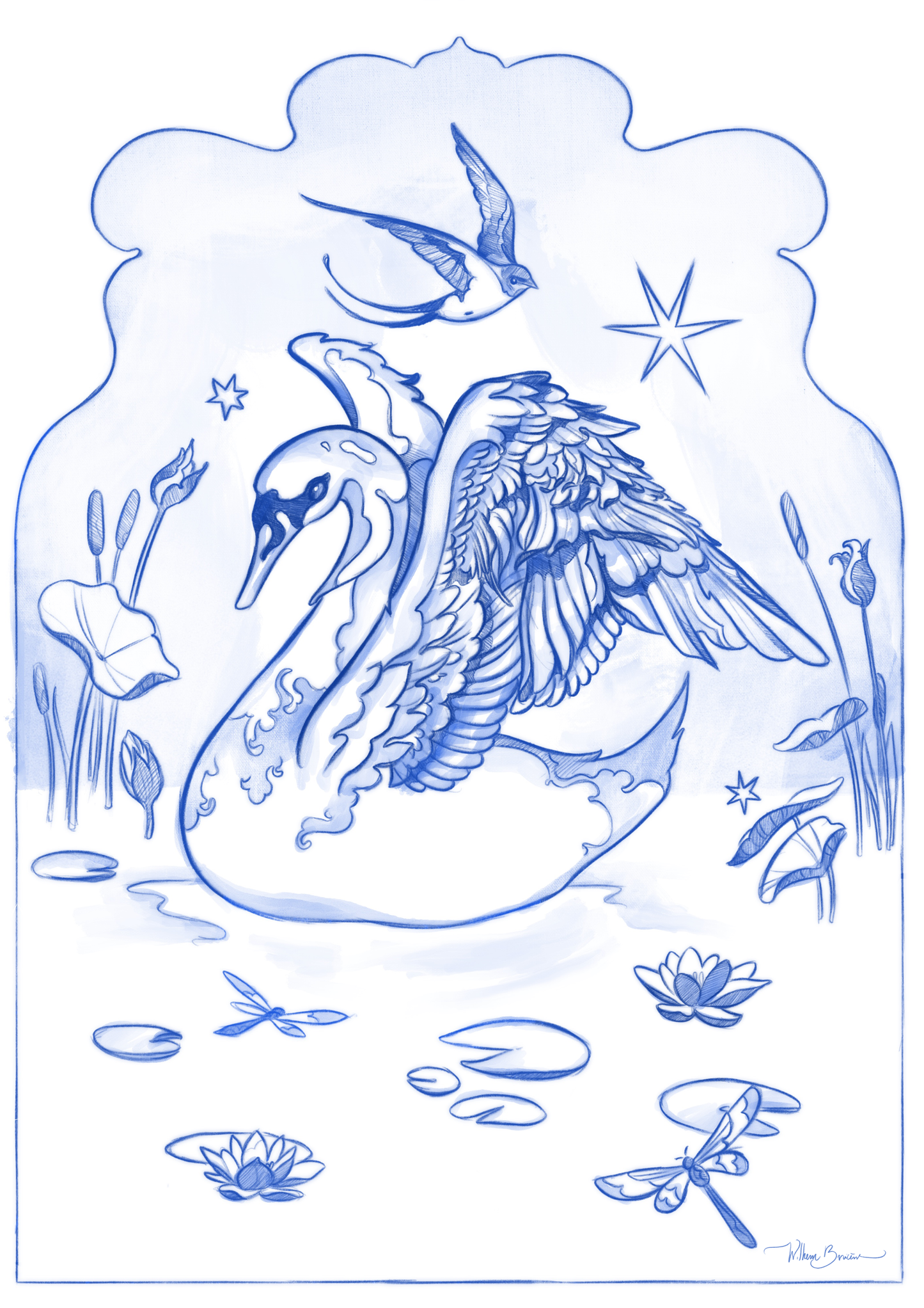 Print Cisne